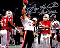 Dan Hampton Signed Chicago Bears Super Bowl XX Holding Football vs Patriots 8x10 Photo w/HOF 2002 - HAM08P310 - Dan Hampton Signed Chicago Bears Super Bowl XX Holding Football vs Patriots 8x10 Photo w/HOF 2002 product image