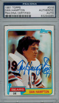 Dan Hampton Signed Bears 1981 Topps Rookie Card #316 PSA/DNA - HAMCAR300 - Dan Hampton Signed Bears 1981 Topps Rookie Card #316 PSA/DNA product image