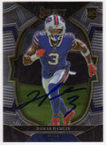 Damar Hamlin Signed Buffalo Bills 2022 Panini Select Football Card #100 - HAMCAR320 - Damar Hamlin Signed Buffalo Bills 2022 Panini Select Football Card #100 product image