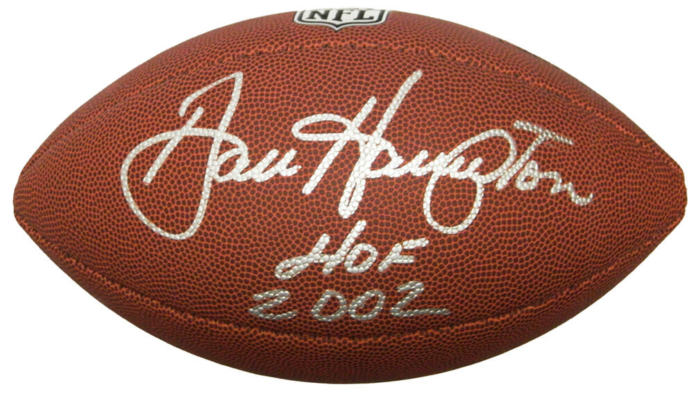Dan Hampton Signed Wilson Limited Full Size NFL Football w/HOF 2002 - HAMFTB302 - Dan Hampton Signed Wilson Limited Full Size NFL Football w/HOF 2002 product image