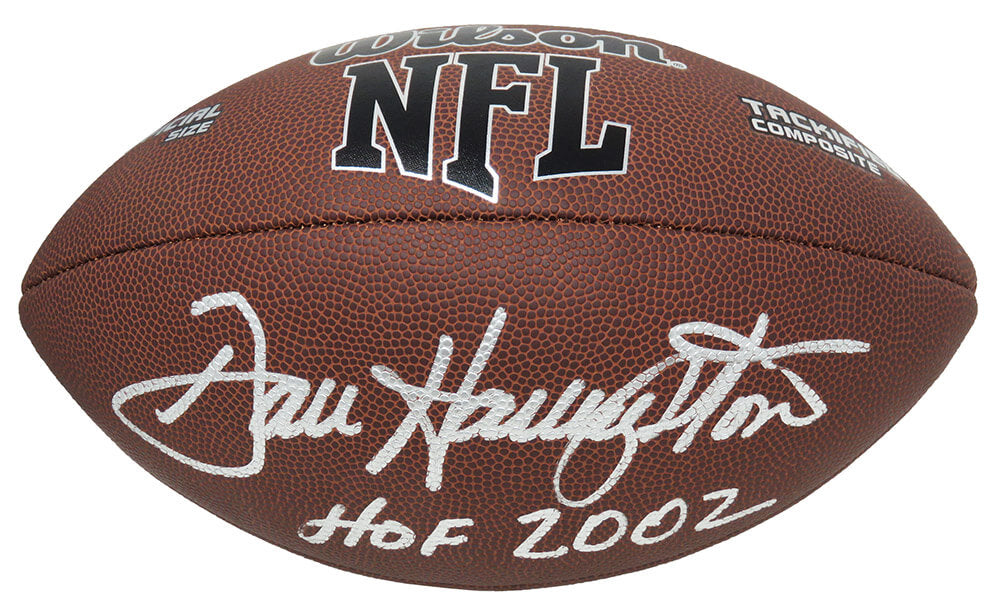Dan Hampton Signed Wilson All-Pro Full Size NFL Football w/HOF 2002 - HAMFTB304 - Dan Hampton Signed Wilson All-Pro Full Size NFL Football w/HOF 2002 product image
