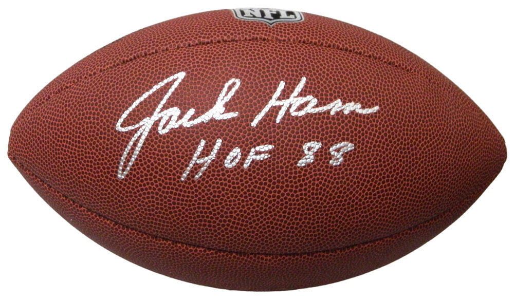 Jack Ham Signed Wilson Limited Full Size NFL Football w/HOF'88 - HAMFTB320 - Jack Ham Signed Wilson Limited Full Size NFL Football w/HOF'88 product image