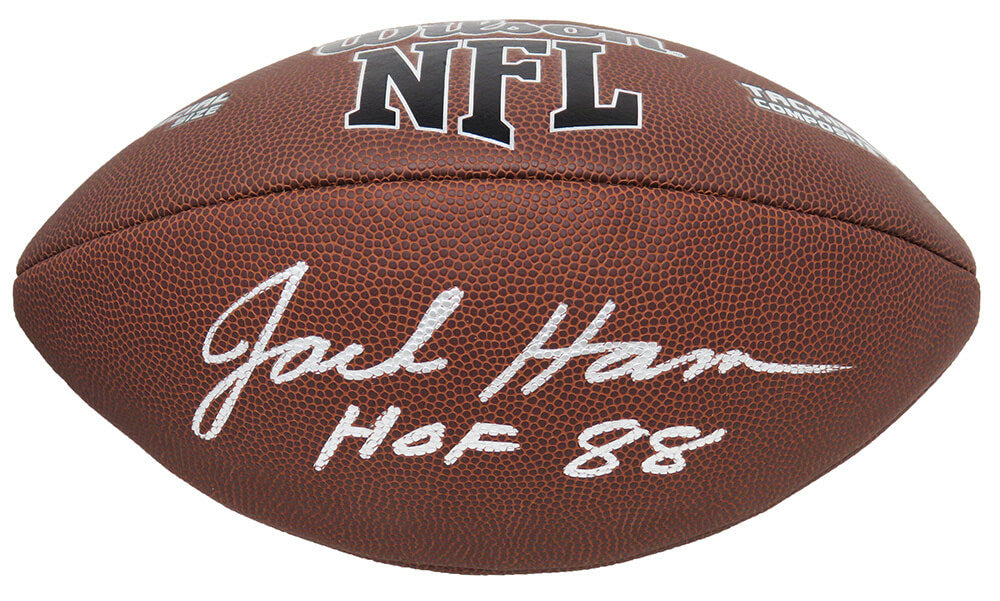 Jack Ham Signed Wilson All-Pro Full Size NFL Football w/HOF'88 - HAMFTB321 - Jack Ham Signed Wilson All-Pro Full Size NFL Football w/HOF'88 product image