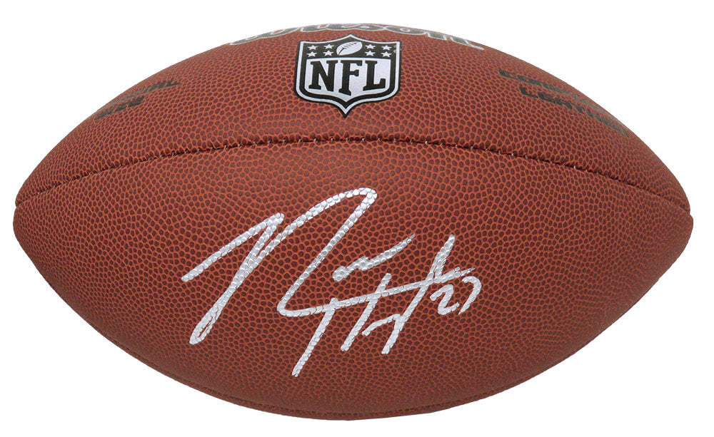 Rodney Hampton Signed Wilson Limited Full Size NFL Football - HAMFTB330 - Rodney Hampton Signed Wilson Limited Full Size NFL Football product image