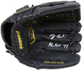 Bob Hamelin Signed Franklin Black Baseball Fielders Glove w/94 AL ROY - HAMGLV100 - Bob Hamelin Signed Franklin Black Baseball Fielders Glove w/94 AL ROY product image