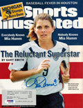 Mia Hamm Signed 9/22/03 USA Sports Illustrated - HAMMAG500 - Mia Hamm Signed 9/22/03 USA Sports Illustrated product image