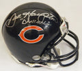 Dan Hampton Signed Bears Riddell Mini Helmet w/Danimal - HAMMIN301 - Dan Hampton Signed Bears Riddell Mini Helmet w/Danimal product image