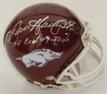 Dan Hampton Signed Arkansas Razorbacks Riddell Mini Helmet w/All-Century Team - HAMMIN304 - Dan Hampton Signed Arkansas Razorbacks Riddell Mini Helmet w/All-Century Team product image