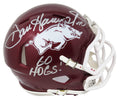 Dan Hampton Signed Arkansas Razorbacks Riddell Speed Mini Helmet w/Go Hogs - HAMMIN310 - Dan Hampton Signed Arkansas Razorbacks Riddell Speed Mini Helmet w/Go Hogs product image