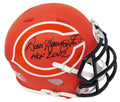 Dan Hampton Signed Chicago Bears AMP Riddell Speed Mini Helmet w/HOF 2002 - HAMMIN311 - Dan Hampton Signed Chicago Bears AMP Riddell Speed Mini Helmet w/HOF 2002 product image