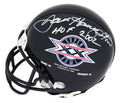 Dan Hampton Signed Bears / Super Bowl XX Champs Logo Riddell Mini Helmet w/HOF'02 - HAMMIN314 - Dan Hampton Signed Bears / Super Bowl XX Champs Logo Riddell Mini Helmet w/HOF'02 product image