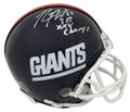 Rodney Hampton Signed New York Giants Throwback Riddell Mini Helmet w/SB XXV Champs - HAMMIN331 - Rodney Hampton Signed New York Giants Throwback Riddell Mini Helmet w/SB XXV Champs product image