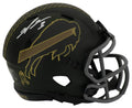 Damar Hamlin Signed Buffalo Bills 2025 SALUTE Riddell Speed Mini Helmet - HAMMIN342 - Damar Hamlin Signed Buffalo Bills 2025 SALUTE Riddell Speed Mini Helmet product image