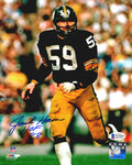 Jack Ham Signed Pittsburgh Steelers Action 8x10 Photo w/HOF'88 (Beckett) - HAM08P321 - Jack Ham Signed Pittsburgh Steelers Action 8x10 Photo w/HOF'88 (Beckett) product image