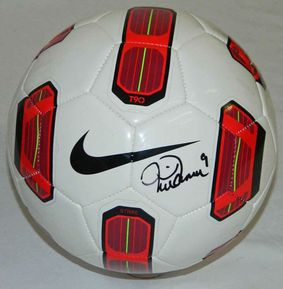 Mia Hamm Signed Nike Soccer Ball - HAMSCR500 - Mia Hamm Signed Nike Soccer Ball product image