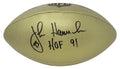 John Hannah Signed Wilson Duke Gold Metallic NFL Full Size Replica Football w/HOF'91 - HANFTB301 - John Hannah Signed Wilson Duke Gold Metallic NFL Full Size Replica Football w/HOF'91 product image