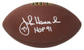 John Hannah Signed Wilson Super Grip Full Size NFL Football w/HOF'91 - HANFTB302 - John Hannah Signed Wilson Super Grip Full Size NFL Football w/HOF'91 product image