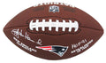John Hannah Signed New England Patriots Brown Logo Football w/HOF'91 - HANFTB303 - John Hannah Signed New England Patriots Brown Logo Football w/HOF'91 product image