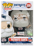John Hannah Signed New England Patriots 'SANTA' Funko Pop Doll #209 w/HOF'91 - HANFUN301 - John Hannah Signed New England Patriots 'SANTA' Funko Pop Doll #209 w/HOF'91 product image