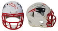John Hannah Signed New England Patriots Chrome Riddell Mini Helmet w/HOF'91 - HANMIN303 - John Hannah Signed New England Patriots Chrome Riddell Mini Helmet w/HOF'91 product image