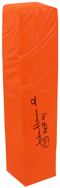 John Hannah Signed Champro Orange Endzone Football Pylon w/HOF'91 - HANPYL301 - John Hannah Signed Champro Orange Endzone Football Pylon w/HOF'91 product image
