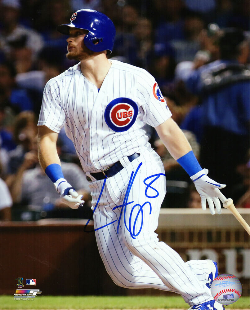 Ian Happ Signed Chicago Cubs Action 8x10 Photo - HAP08P101 - Ian Happ Signed Chicago Cubs Action 8x10 Photo product image