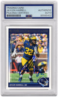 Jaylen Harrell Signed Tennessee Titans (Michigan Wolverines Image) 2004 Score Rookie Football Card #385 - (PSA Encapsulated) - HARCAR300 - Jaylen Harrell Signed Tennessee Titans (Michigan Wolverines Image) 2004 Score Rookie Football Card #385 - (PSA Encapsulated) product image