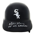 Willie Harris Signed Chicago White Sox Rawlings Mini Batting Helmet w/05 WS Champs - HARMIN100 - Willie Harris Signed Chicago White Sox Rawlings Mini Batting Helmet w/05 WS Champs product image