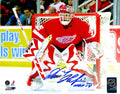 Dominik Hasek Signed Red Wings Goalie 8x10 Photo w/HOF'14 - HAS08P405 - Dominik Hasek Signed Red Wings Goalie 8x10 Photo w/HOF'14 product image