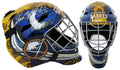 Dominik Hasek Signed Buffalo Sabres Franklin Replica Goalie Mask w/HOF'14 - HASMAS407 - Dominik Hasek Signed Buffalo Sabres Franklin Replica Goalie Mask w/HOF'14 product image