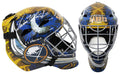 Dominik Hasek Signed Buffalo Sabres Franklin Replica Goalie Mask w/6x Vezina - HASMAS408 - Dominik Hasek Signed Buffalo Sabres Franklin Replica Goalie Mask w/6x Vezina product image