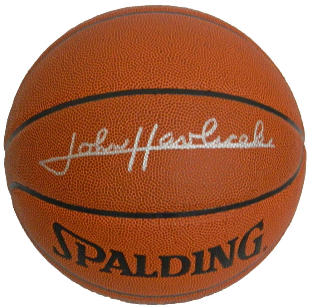 John Havlicek Signed Spalding Indoor/Outdoor Basketball - HAVBSK200 - John Havlicek Signed Spalding Indoor/Outdoor Basketball product image