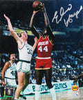 Elvin Hayes Signed Houston Rockets Shooting Against Larry Bird 8x10 Photo - HAY08P208 - Elvin Hayes Signed Houston Rockets Shooting Against Larry Bird 8x10 Photo product image