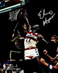 Elvin Hayes Signed Washington Bullets vs Warriors Action 8x10 Photo - HAY08P209 - Elvin Hayes Signed Washington Bullets vs Warriors Action 8x10 Photo product image