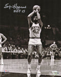 Spencer Haywood Signed New York Knicks B&W 8x10 Photo w/HOF'15 - HAY08P210 - Spencer Haywood Signed New York Knicks B&W 8x10 Photo w/HOF'15 product image