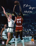 Elvin Hayes Signed Houston Rockets Shooting Against Larry Bird 8x10 Photo w/HOF'90 - HAY08P220 - Elvin Hayes Signed Houston Rockets Shooting Against Larry Bird 8x10 Photo w/HOF'90 product image