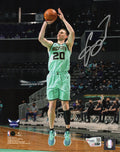 Gordon Hayward Signed Charlotte Hornets Shooting Teal Jersey Action 8x10 Photo - (Fanatics) - HAY08P231 - Gordon Hayward Signed Charlotte Hornets Shooting Teal Jersey Action 8x10 Photo - (Fanatics) product image