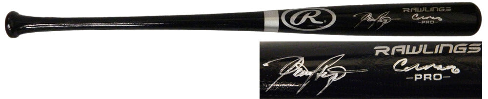 Dennis Haysbert Signed Rawlings Black Pro Baseball Bat w/Cerrano - HAYBAT500 - Dennis Haysbert Signed Rawlings Black Pro Baseball Bat w/Cerrano product image