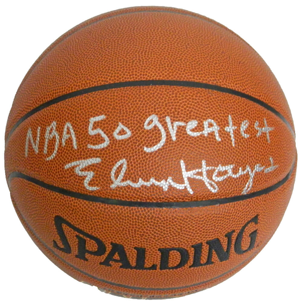Elvin Hayes Signed Spalding  Indoor/Outdoor Basketball w/NBA 50 Greatest - HAYBSK204 - Elvin Hayes Signed Spalding Indoor/Outdoor Basketball w/NBA 50 Greatest product image