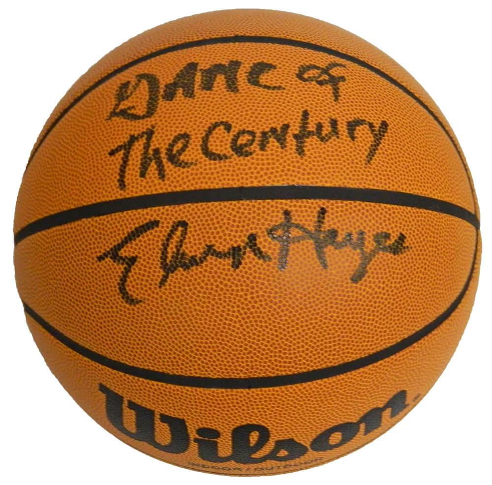 Elvin Hayes Signed NCAA Wilson Basketball w/Game of the Century - HAYBSK206 - Elvin Hayes Signed NCAA Wilson Basketball w/Game of the Century product image