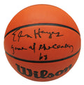 Elvin Hayes Signed Wilson NCAA Basketball w/Game of the Century '68 - HAYBSK213 - Elvin Hayes Signed Wilson NCAA Basketball w/Game of the Century '68 product image