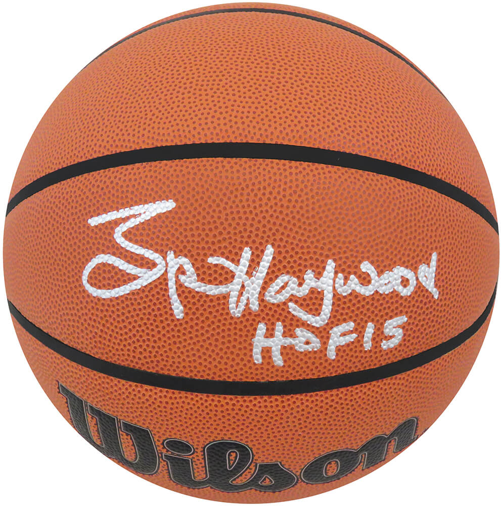 Spencer Haywood Signed Wilson Indoor/Outdoor NBA Basketball w/HOF'15 - HAYBSK223 - Spencer Haywood Signed Wilson Indoor/Outdoor NBA Basketball w/HOF'15 product image