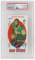 Elvin Hayes Signed 1969-1970 Topps Tall Boy Rookie Basketball Trading Card #75 - (PSA Encapsulated) - HAYCAR206 - Elvin Hayes Signed 1969-1970 Topps Tall Boy Rookie Basketball Trading Card #75 - (PSA Encapsulated) product image
