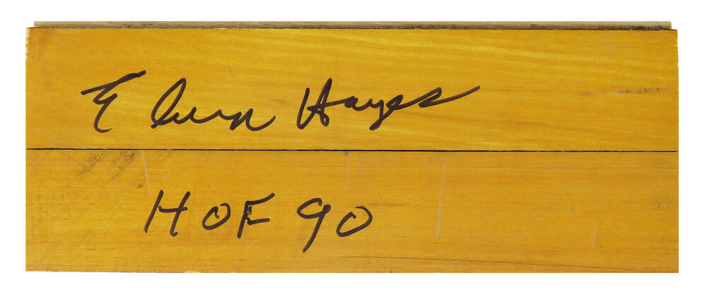 Elvin Hayes Signed  8x3 Basketball Court Floor Piece w/HOF'90 - HAYFLO200 - Elvin Hayes Signed 8x3 Basketball Court Floor Piece w/HOF'90 product image
