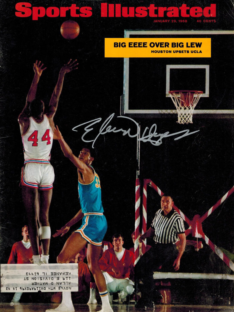 Elvin Hayes Signed Houston-UCLA Sports Illustrated 1/29/68 Original Magazine - HAYMAG201 - Elvin Hayes Signed Houston-UCLA Sports Illustrated 1/29/68 Original Magazine product image