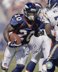 Garrison Hearst Signed Denver Broncos Navy Jersey Action 8x10 Photo - HEA08P300 - Garrison Hearst Signed Denver Broncos Navy Jersey Action 8x10 Photo product image