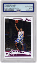 Luther Head Signed Houston Rockets 2006 Topps Chrome Rookie Basketball Card #208 - (PSA Encapsulated) - HEACAR204 - Luther Head Signed Houston Rockets 2006 Topps Chrome Rookie Basketball Card #208 - (PSA Encapsulated) product image