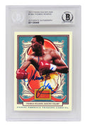 Thomas Hearns Signed 2013 Panini Golden Age Boxing Trading Card #136A - (Beckett Encapsulated) - HEACAR500 - Thomas Hearns Signed 2013 Panini Golden Age Boxing Trading Card #136A - (Beckett Encapsulated) product image