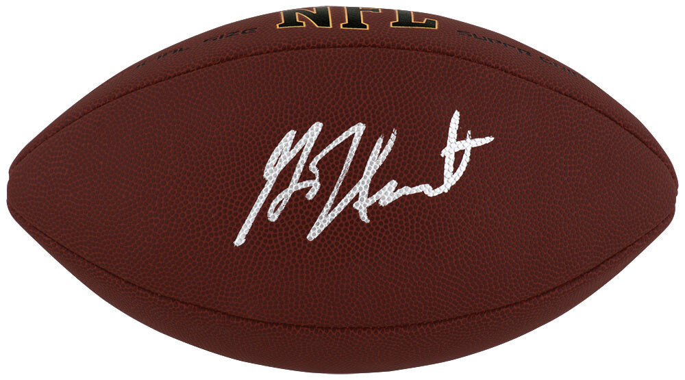Garrison Hearst Signed Wilson Super Grip Full Size NFL Football - HEAFTB300 - Garrison Hearst Signed Wilson Super Grip Full Size NFL Football product image
