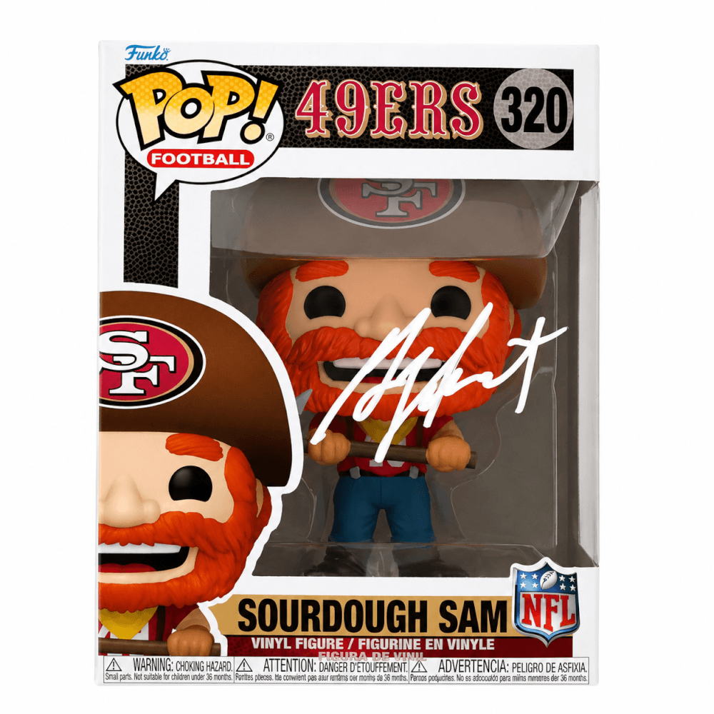 Garrison Hearst Signed San Francisco 49ers Sourdough Sam Mascot Funko Pop Doll #320 - HEAFUN300 - Garrison Hearst Signed San Francisco 49ers Sourdough Sam Mascot Funko Pop Doll #320 product image